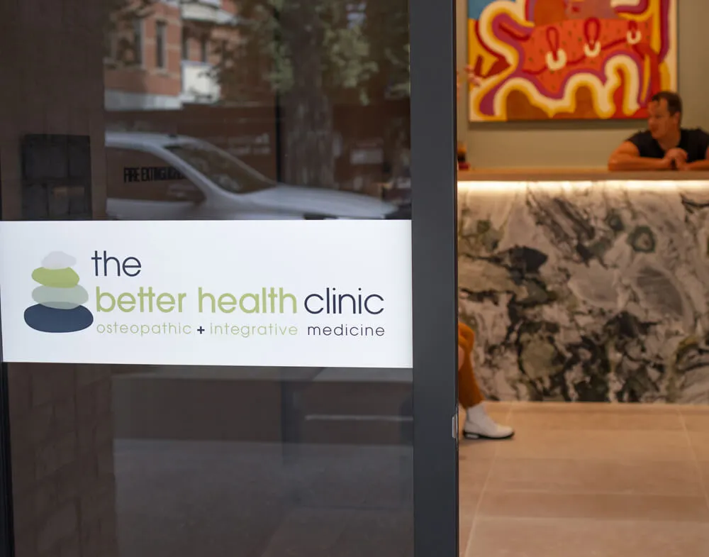 The Better Health Clinic reception